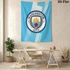 Wild MCFC VictoryWall Hanging Printed Fabric Blanket Decorative Tapestries for Bedroom Living Room Home Decor