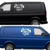 Creative Camper Graphics Car Sticker Camping Pattern Vinyl Decal Car  Door Window Decoration For Transporter RV Caravan Truck