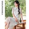 2025 Summer Dressing Design Sense Niche Fashionable Temperament Slim Short Dress