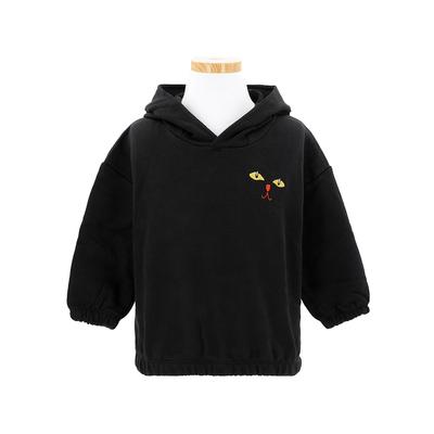 Mini Rodini 2472016099 Bluza z kapturem z kocimi uszami Bluza z kapturem dla dzieci z kocimi uszami