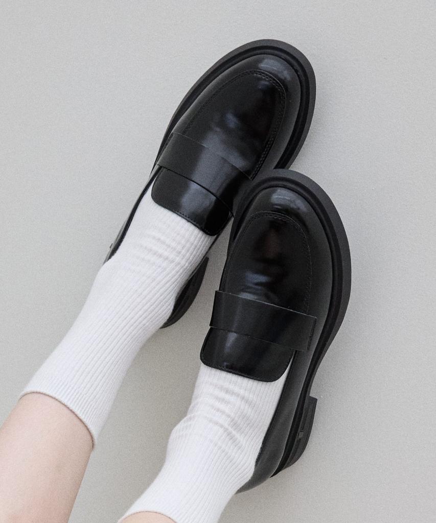 Spur Jillian Minimal Classic Loafers 3.5Cm - Vs9001 (2 Colors)