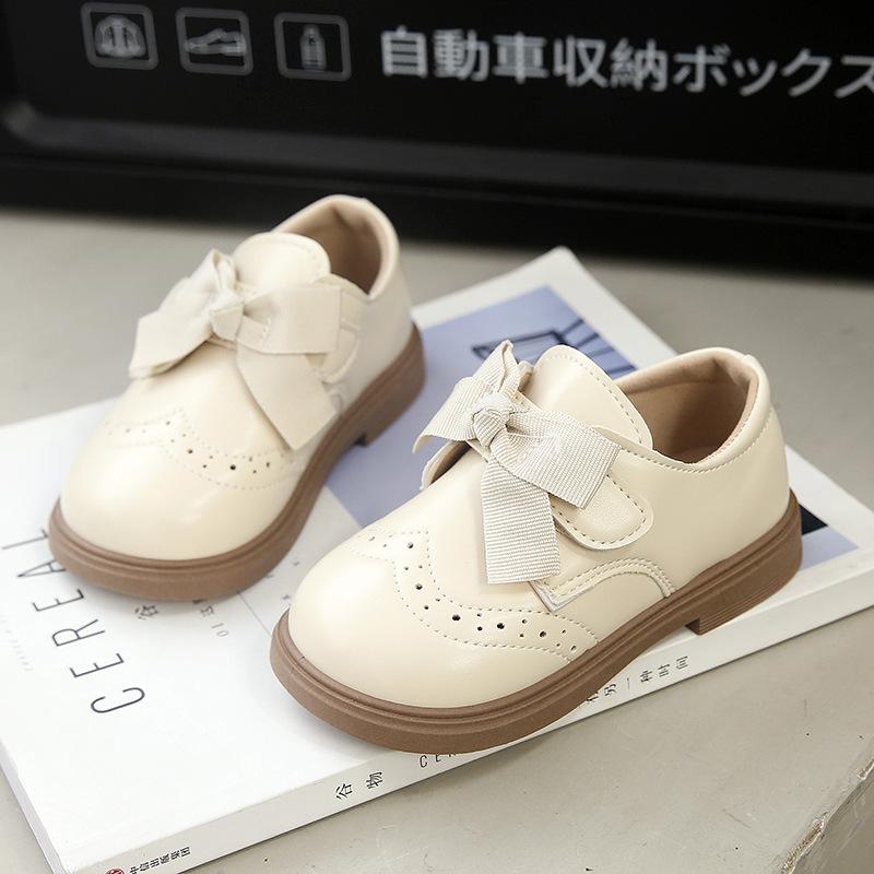 

Girls leather shoes 2025 spring and summer new children s single shoes girls foreign princess shoes infant soft-soled baby shoes 20-25 yards FCL shot 48 pairs