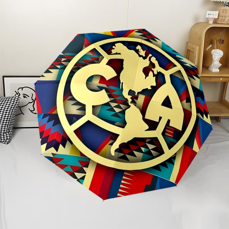 Club América (5) Umbrella sturdy frame suitable for outdoor activities beach travel ideal gift for all seasons
