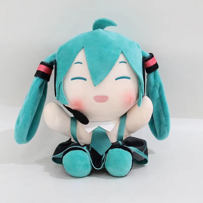 20-25cm Hatsune Miku version picture plush doll anime peripheral plush toy Kawaii plush girl birthday gift couple gift
