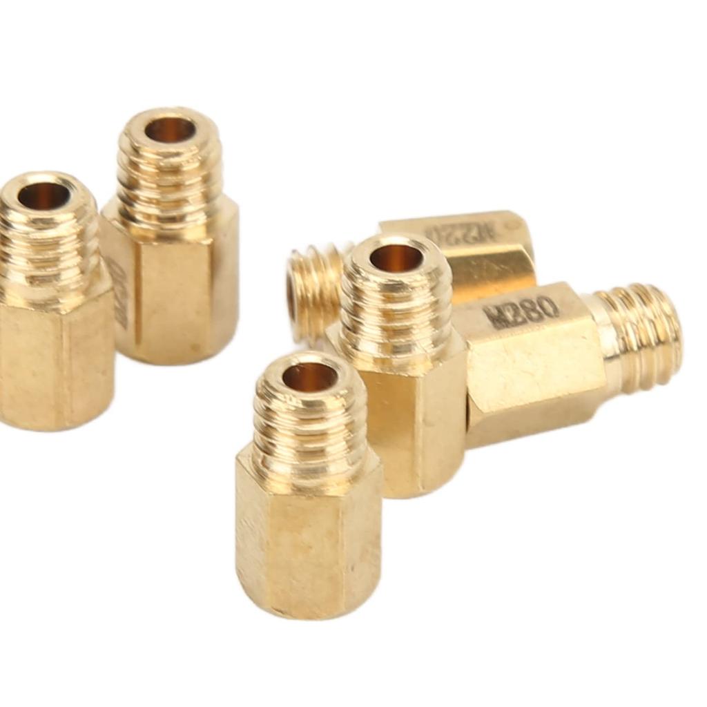 Carburetor Jet Kit 10pcs Main Jet Carburetor Cab Main Jet Kit for Mikuni VM TM TMX Carb 200‑290