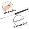 Long Handle Rolling Washing Machine Brush Decontamination Dryer Duct Brush