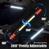 High Lumen Rechargeable LED Work Light For Car Emergency Automotive Repair Light Charging Flashlight With Hooks Magnetic Base