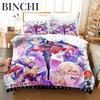 3D Anime Chained Soldier Bedding Set Single Twin Full Queen King Size Bed Set Adult Boys Bedroom Duvet Cover Sets Home Textiles