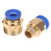 1Pc Pneumatic Air Connector Fitting Pc 4/6/8/10/12/14/16Mm Thread 1/4" 1/8" 3/8" 1/2" 3/4"Hose Fittings Pipe Quick Connectors