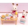 Sylvanian Baby Dining Chair Props, 1 Set, Korean Popular Toys
