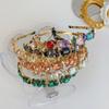 Thin Side Full Rhinestone Luxury Hair Accessories Headwear Rhinestone Headbands Crystal Hairband