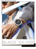 OFNS Men's Waterproof Octagonal Quartz Wristwatch with Large Dial & Three-Eye Six-Hand Design