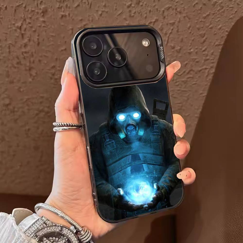 S-STALKER 2 Heart of C-Chornobyl Phone Case For iPhone 17,16,15,14,13,12,11,Pro Max,Plus Candy Silver Cover iPhone15plus