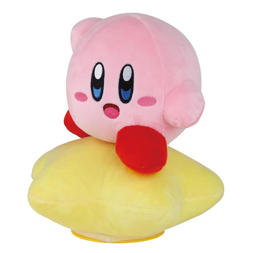 JOYPALETTE Kirby of the Stars Running Warp Star Plush Toy