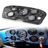 5-in-1 Armaturenbrett Digitales Kombiinstrument Universal - Wassertemperatur Voltmeter Multifunktional Für Automobil Armaturenbrett