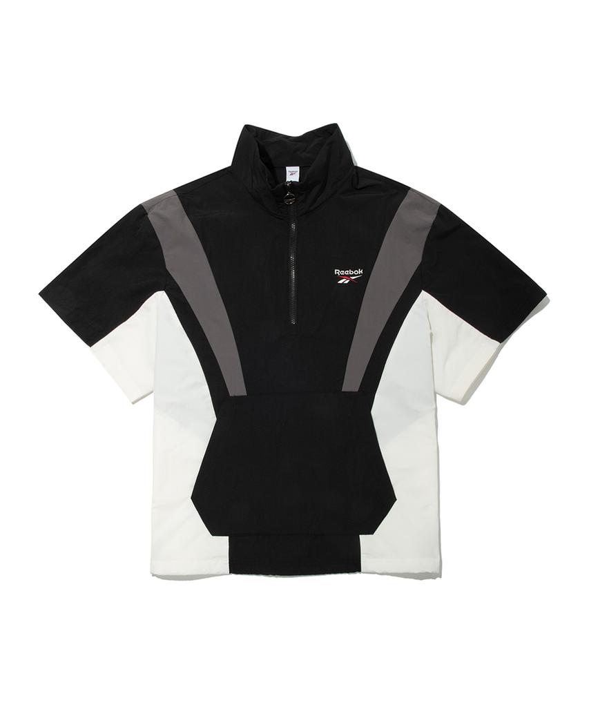 Reebok Dna Short Sleeve Anorak - Black