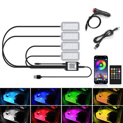 NEW RGB LED Light Strip For Car Interior Support APP Control Atmosphere Lamp USB Neon  Interior Ambient Light