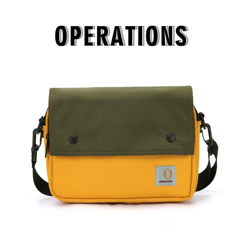 

Waterproof Japanese Retro Oxford Crossbody Bag - Unisex Trendy Shoulder Bag for Students жовтий