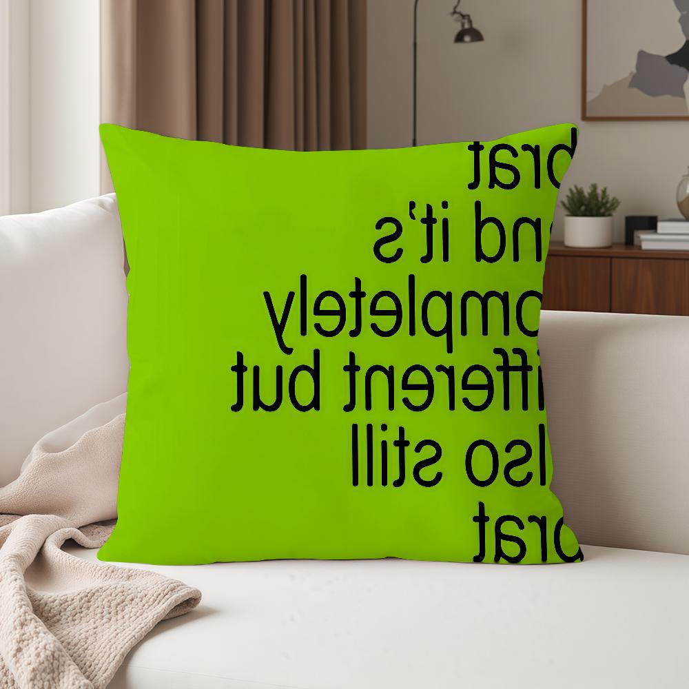 CCharli XCX Wuthering Heights Pillow Case Suitable For Bedrooms Living Rooms Cars Home Decoration