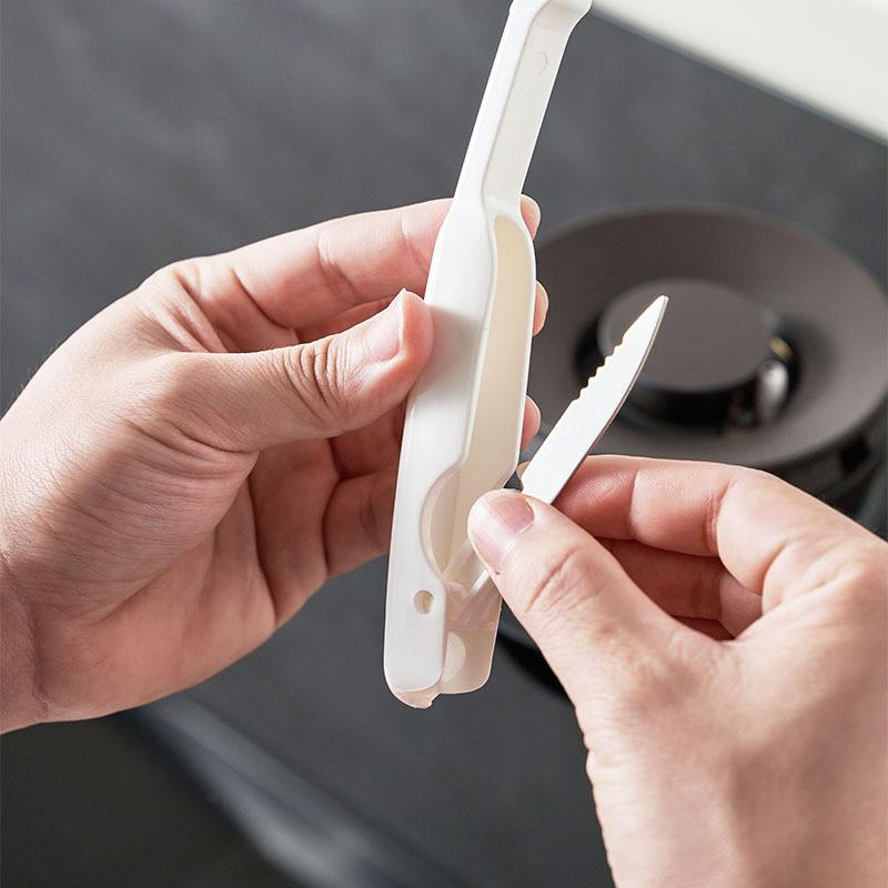 Kitchen Stove Gas Burner Cleaning Brush For Crevices And Scrubber Grates