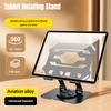 360° drehbarer Handyhalter, Vollmetall-Stützrahmen für iPad-Tablets, Hühnchen essen Büro, faule faltbare Halterung
