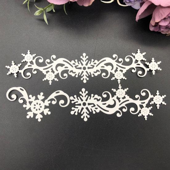 Snowflake Edge Shape Cutting Die DIY Paper Card Craft Stencil Decor Mold