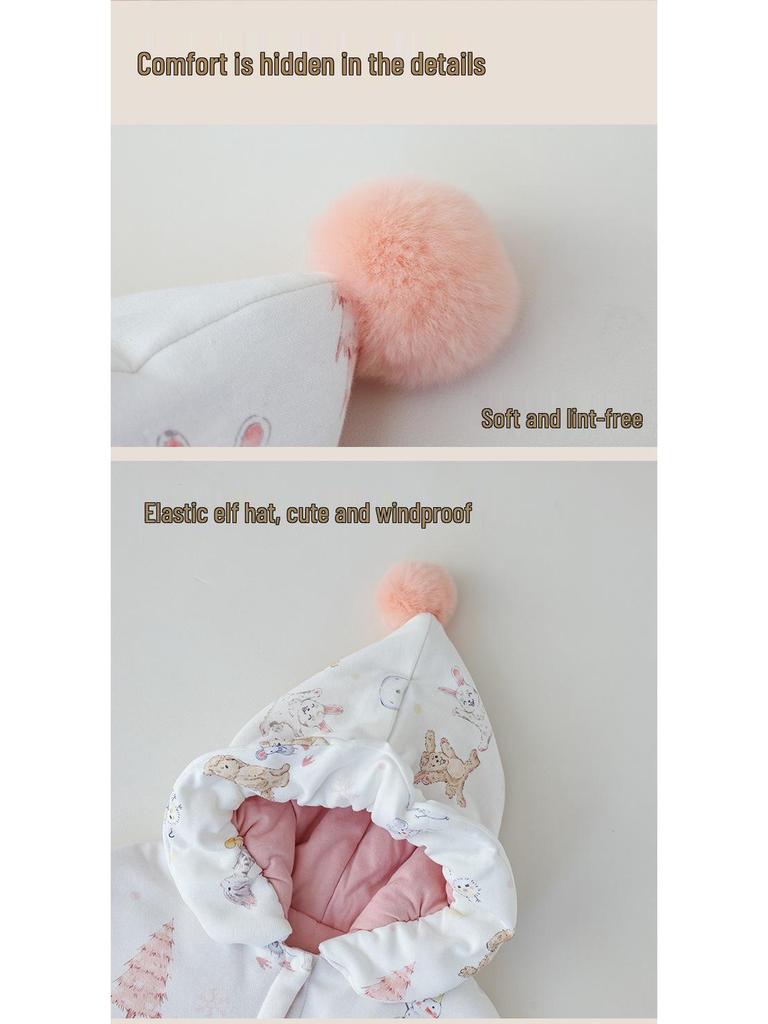 Xiao An Dan Windproof Baby Cloak for Autumn/Winter - Hooded Shawl for Boys & Girls