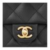 Chanel Grained Pebbled Cowhide Flap Bag, Shoulder Bag, Crossbody Bag Medium Women's Black AS3829-B10277-94305