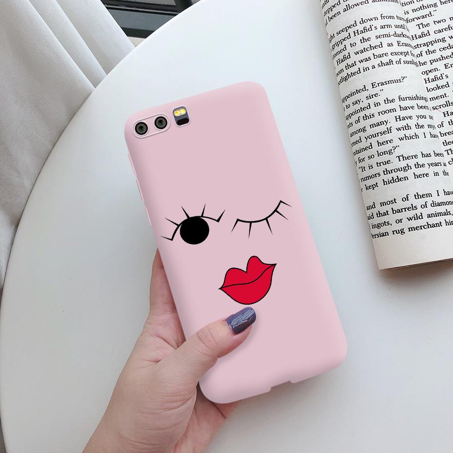 For Huawei P10 plus Phone Case Cute Painted Silicone Back Cover Protector Funda For Huawei P10plus P10 P 10 Plus HuaweiP10 Cases