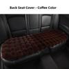 Heated Car  Cushion Winter Warm Comfortable Bubble Velvet Simulation Rabbit Fur Car  Pad 5 Seats Non-Backrest