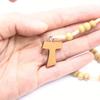 Necklace Trendy Virgin Holy Handmade Christian Rosary Praying Jewelry Cross Pendant Necklace Fashion Catholic Religious Orthodox