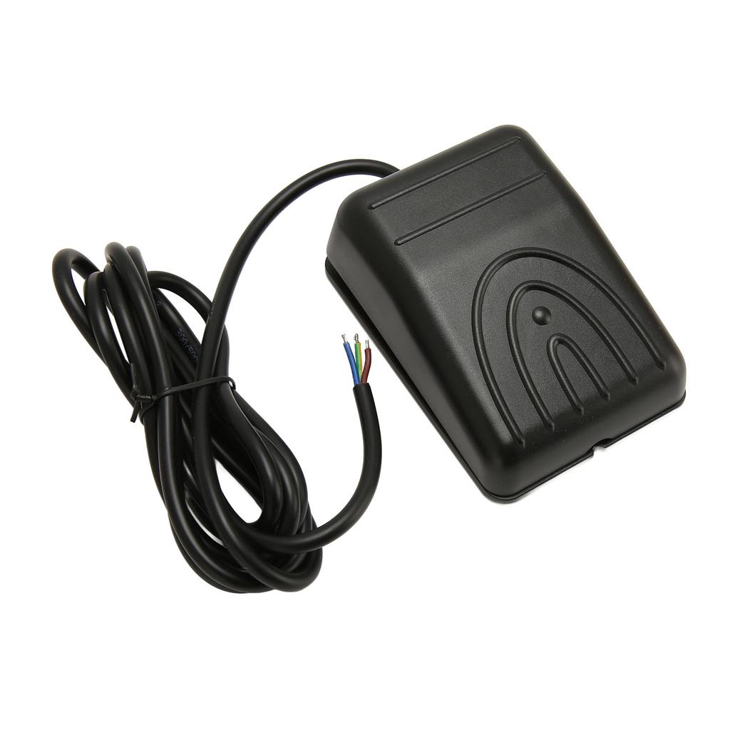 Foot Switch 16A 250V AC High Power Self Resetting Waterproof Single Foot Pedal Controller Switch