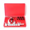 Double Flaring Brake Line Tool Kit Tubing Car Truck Tool with Pipe Cutter Brake Line Flare Kit Double Flaring Tool
