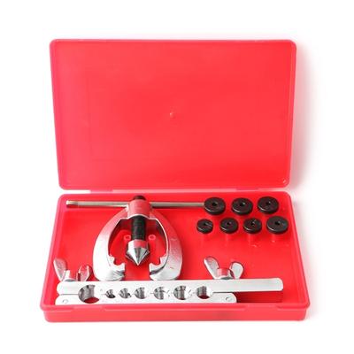 Double Flaring Brake Line Tool Kit Tubing Car Truck Tool with Pipe Cutter Brake Line Flare Kit Double Flaring Tool