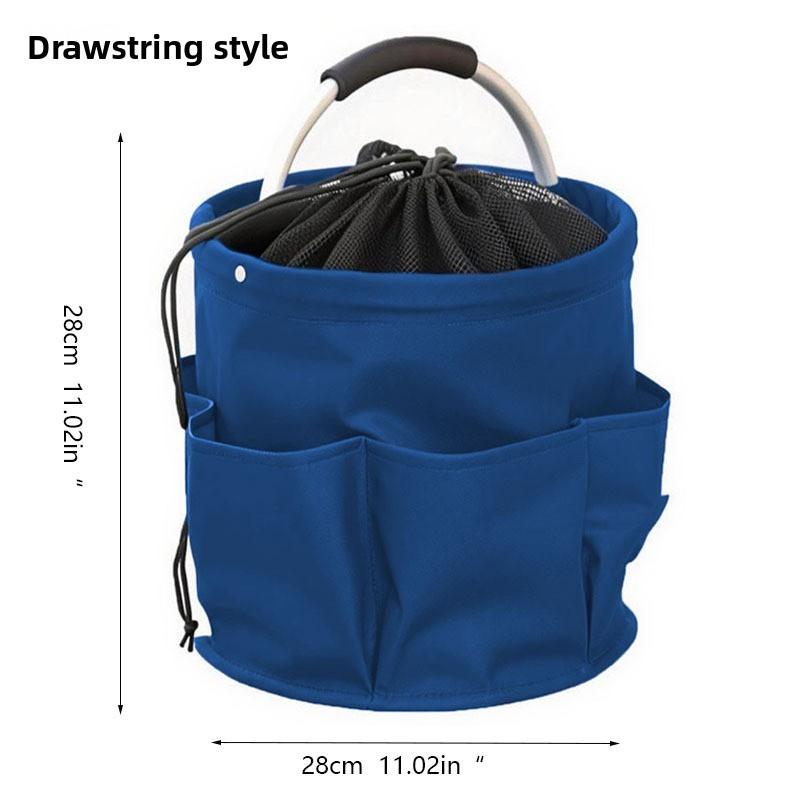 Oxford Cloth Collapsible Camping Basket With Multifunctional Storage For Outdoor Picnic And Home Organization