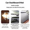 for Skoda Octavia 2013 2014-2019 MK3 Car Dashboard Cover Sunshade Non‑Slip Protector Dash Mat Interior Decor Pad Accessories