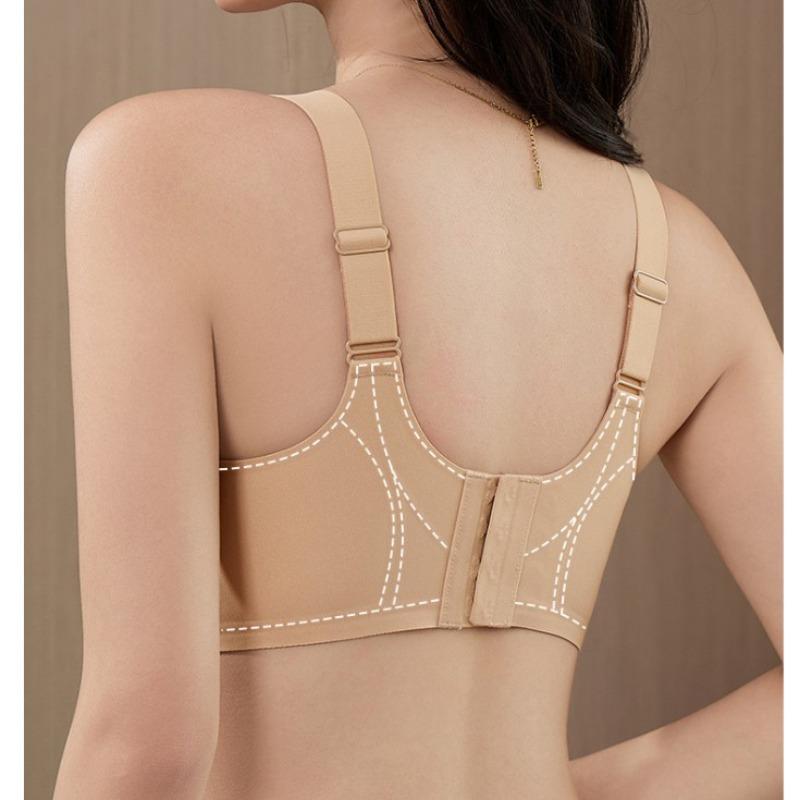 Silent Underwear - Comfortable and Snugly Shaping, Preventing Outward Expansion, Without Steel Rings. Sporty Back Style Bra.