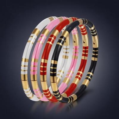 European & American Stainless Steel Women's Titanium Bracelet - Colorfast, Niche Fashion, High-End Feel