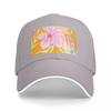 Tropical Island Hibiscus Flowers and Monstera leaves Baseball Cap Fishing cap Military Tactical Cap Golf Women Unisexs