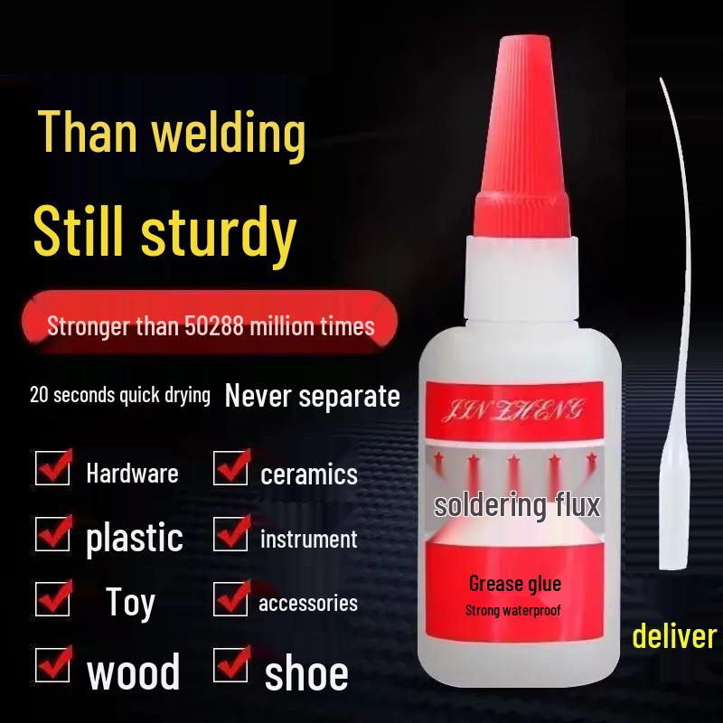 Waterproof Glue for Shoe, Tire, Metal, Wood, Ceramic, Plastic, and Pipe Repair