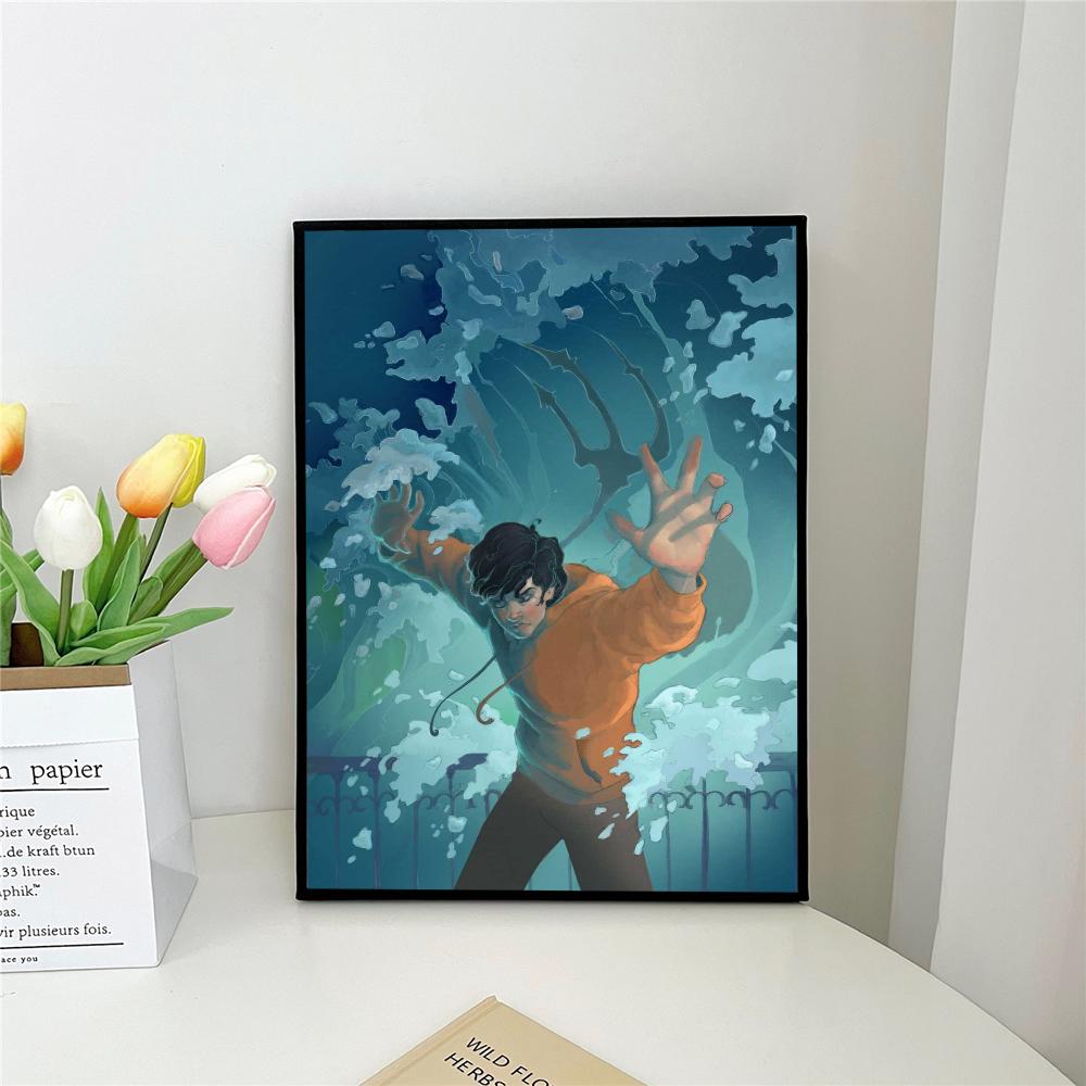 

1 шт. Перси Джексон самоклеящийся художественный постер водонепроницаемая бумажная наклейка для декора стен кофейни бара 21cm×30cm NoFrame