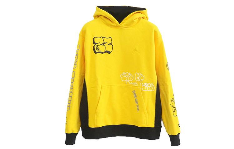 Jordan x QUANMINGXINGZHIJIAGEYISHUJIA Air Jordan X Толстовка Мужская Желтая CW1129-728 XL