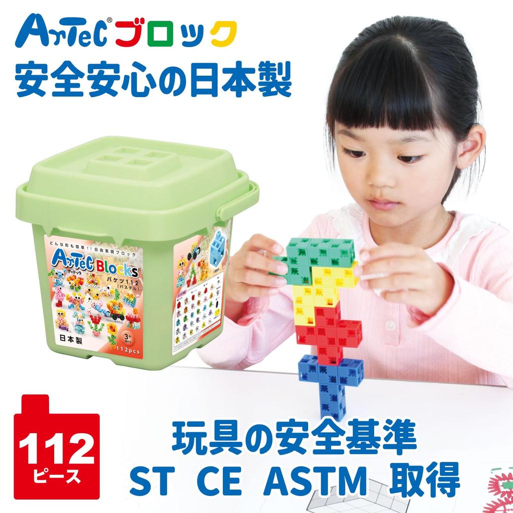 Artec Blocks Emmer Pastel 112 Stuks 76539