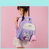 Cartoon Squirrel Pattern Kids Girl Backpack With Oxford Fabric For School Learning