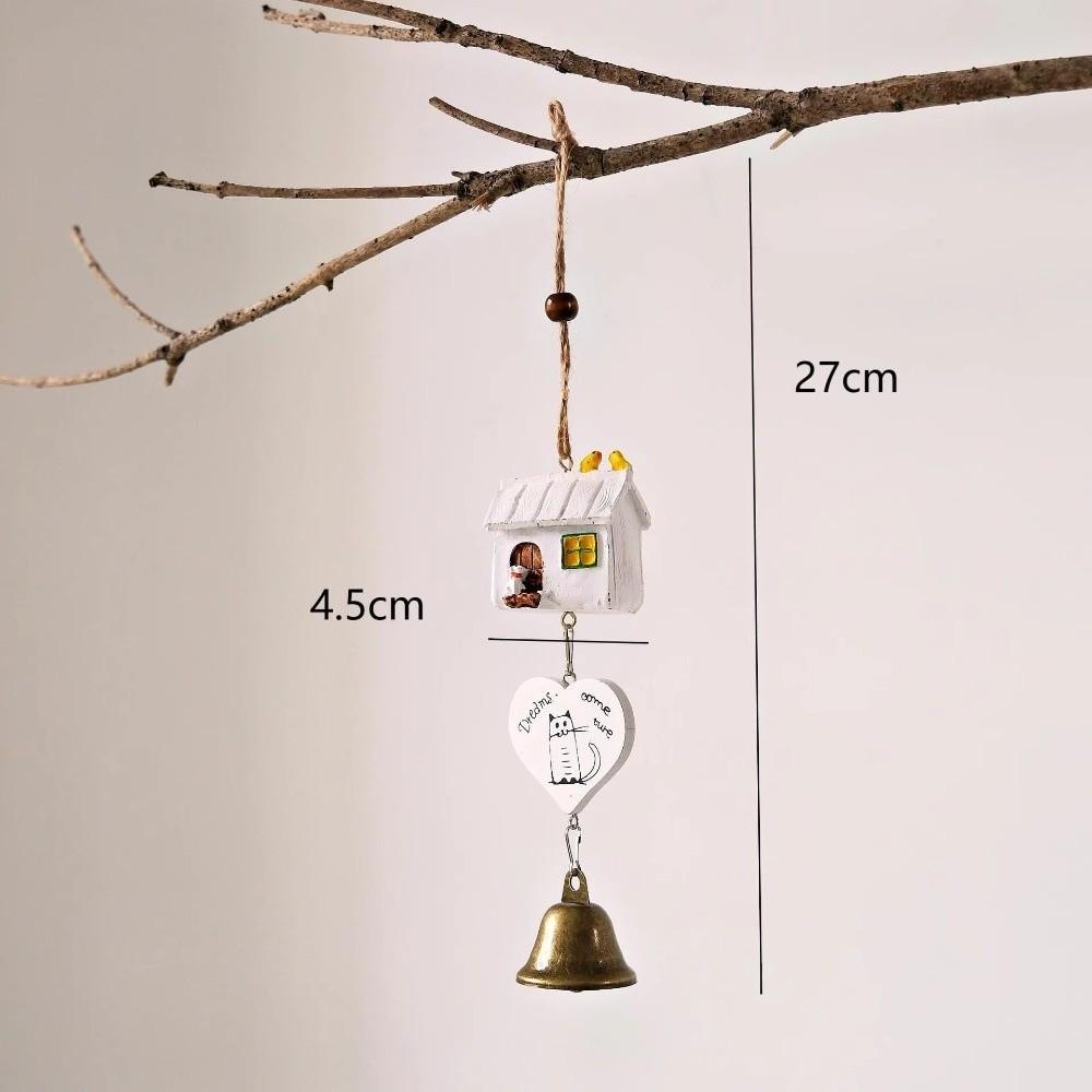 Cartoon Animal Wind Bell Resin Hanging Pendant New Wind Music Pendant Window Decor
