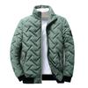 New Men's Jacket Autumn and Winter Cotton-padded Clothes Trendy Short Stand-up Collar Light Cotton-padded Clothes