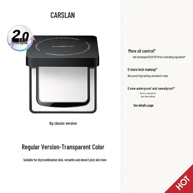 Carslan Black Magnetic 2.0 Setting & Oil Control Pressed Powder