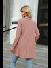 2023 Fashion Warm Cozy Women's Solid Color Knit Cardigan Sweater Autumn Winter