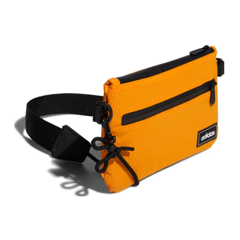 Adidas Neo Polyester Sports Crossbody Bag Shoulder Bag Unisex Orange Yellow Adidas GN2048