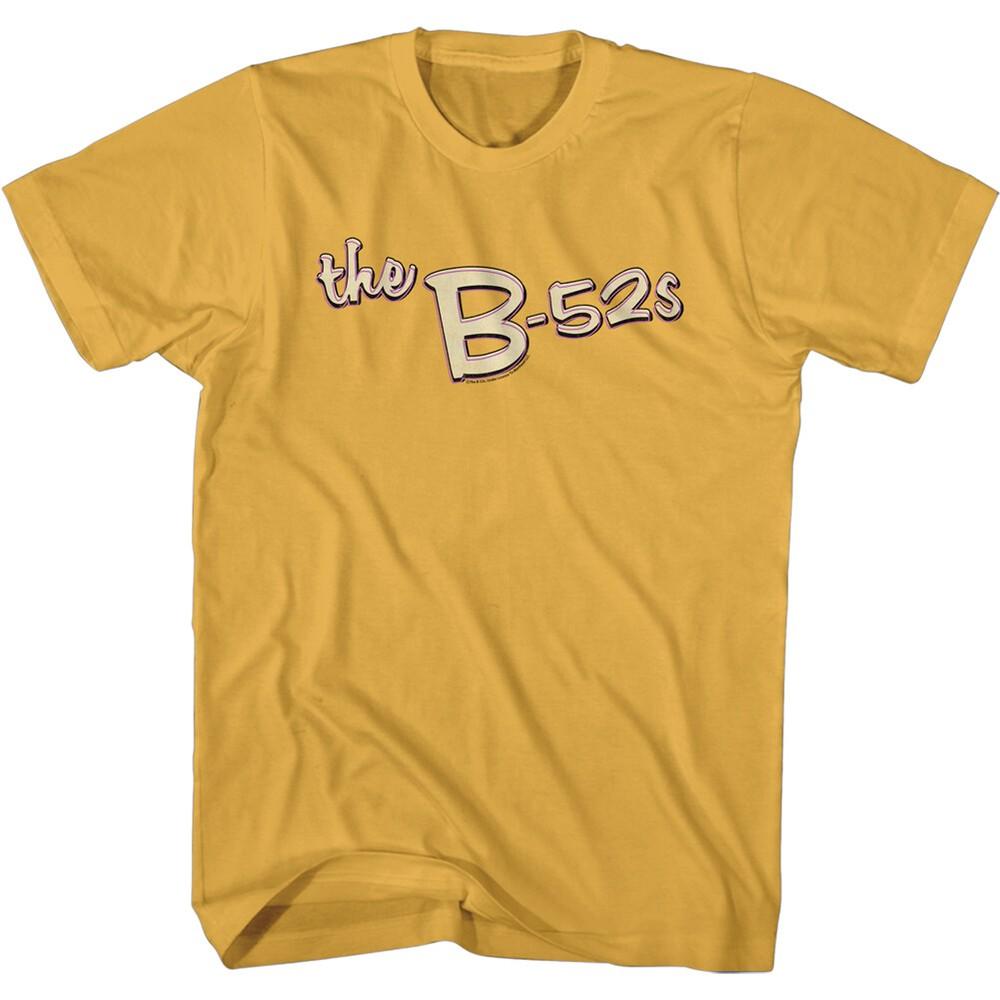 The B52039;s B Band Logo T-Shirt New Punk Music Ginger Cotton Mens Merchandise Unisex T-Shirt L